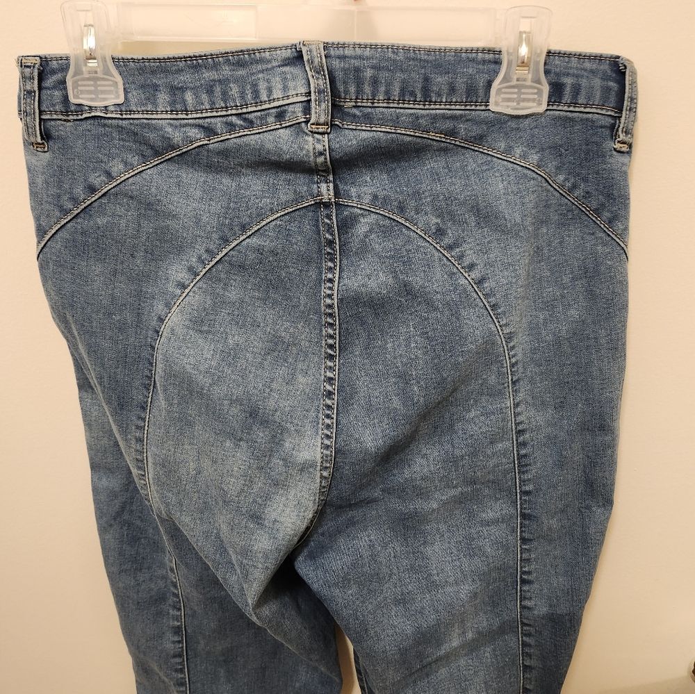 GARAGE DENIM, Bell Bottom Jeans, Size 13 but Fits More Like 9-10, EUC - Picture 4 of 5